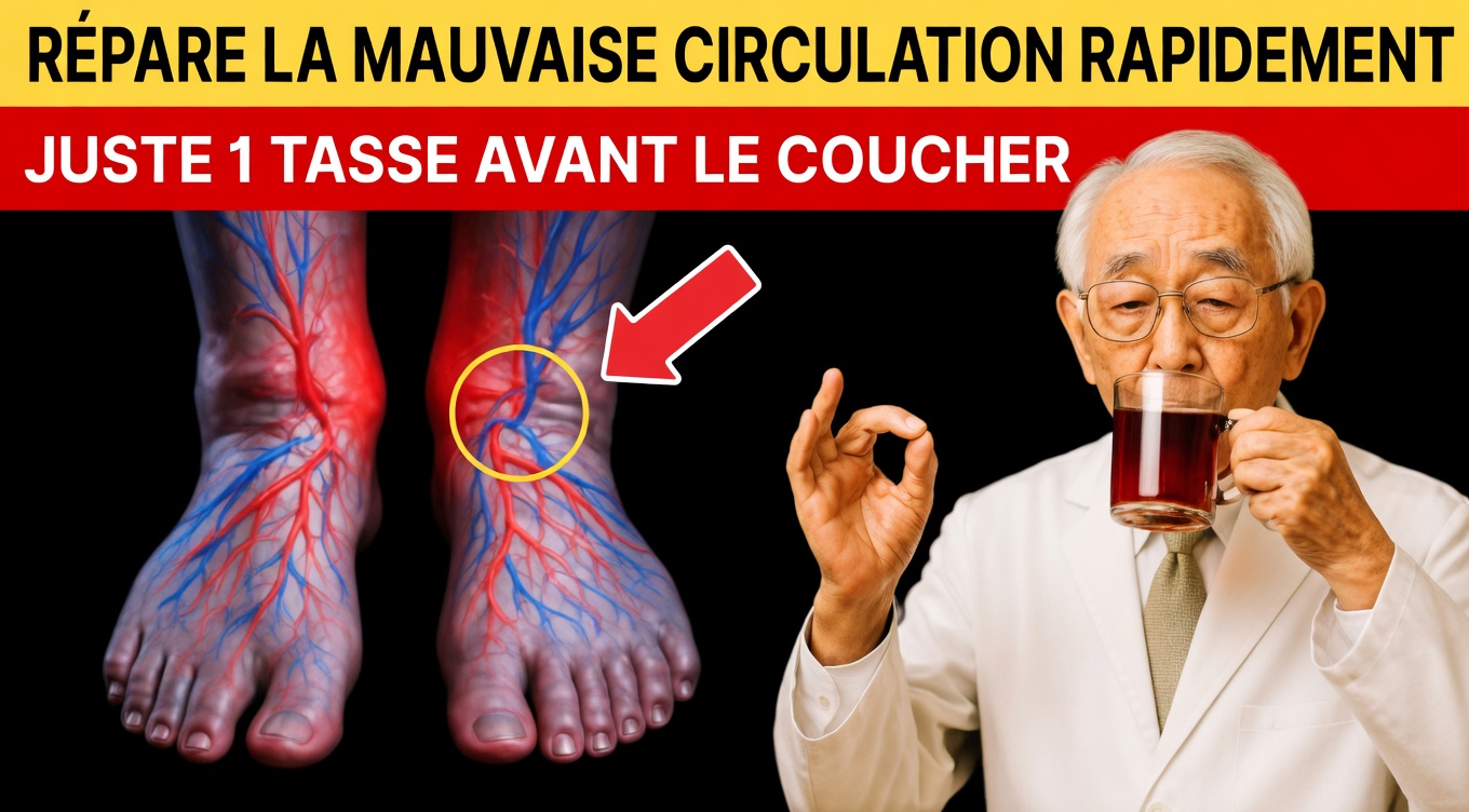 Plus de 60 ans ? Buvez CECI pour augmenter rapidement la circulation sanguine dans les jambes | Conseils de santé pour les seniors