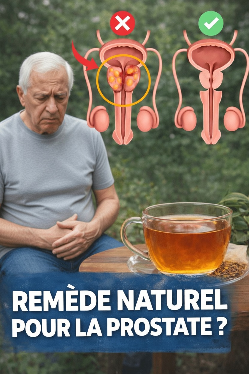 La boisson aux herbes qui réduit l’inflammation de la prostate et diminue le risque de cancer : consommez-la chaque jour
