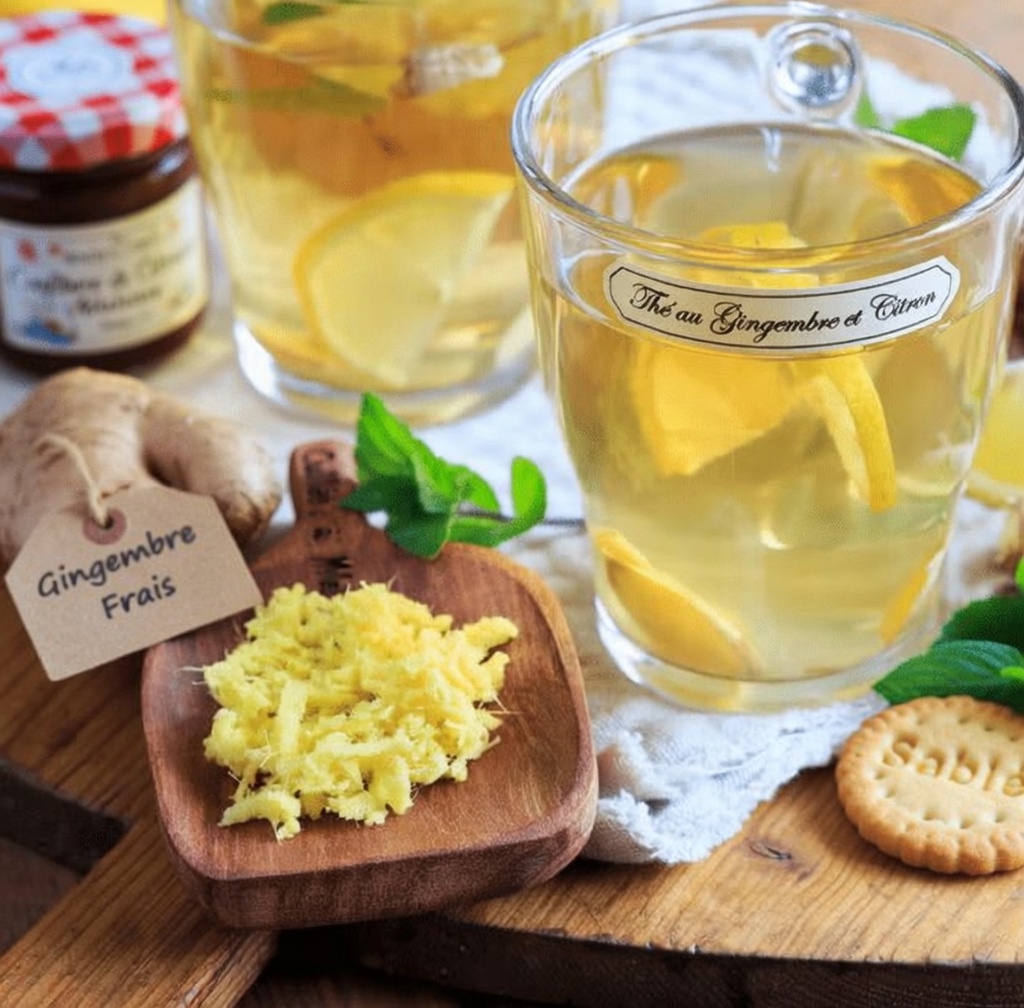 La boisson ancestrale au citron et au gingembre qui favorise une vision plus claire et plus nette avec l’âge