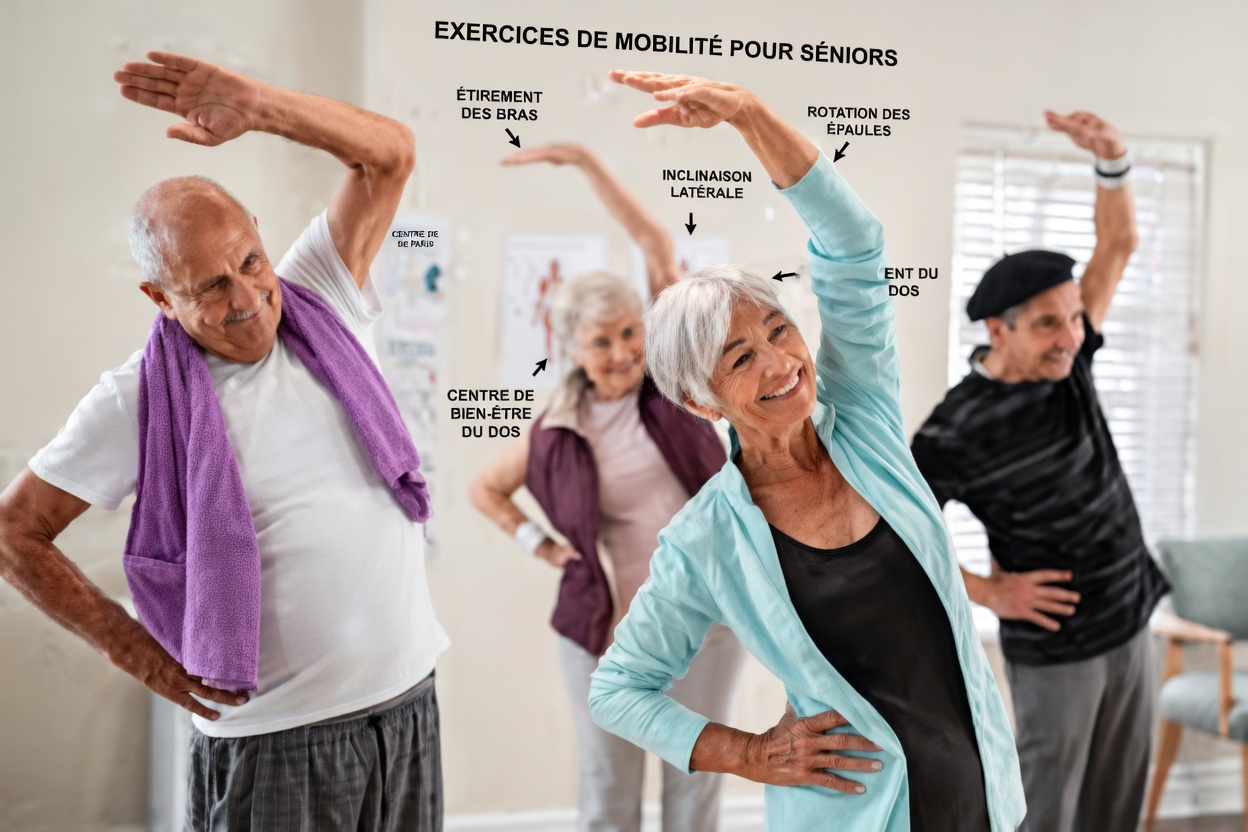 5 exercices doux à faible impact après 60 ans que de nombreuses personnes âgées découvrent comme alternatives à la marche