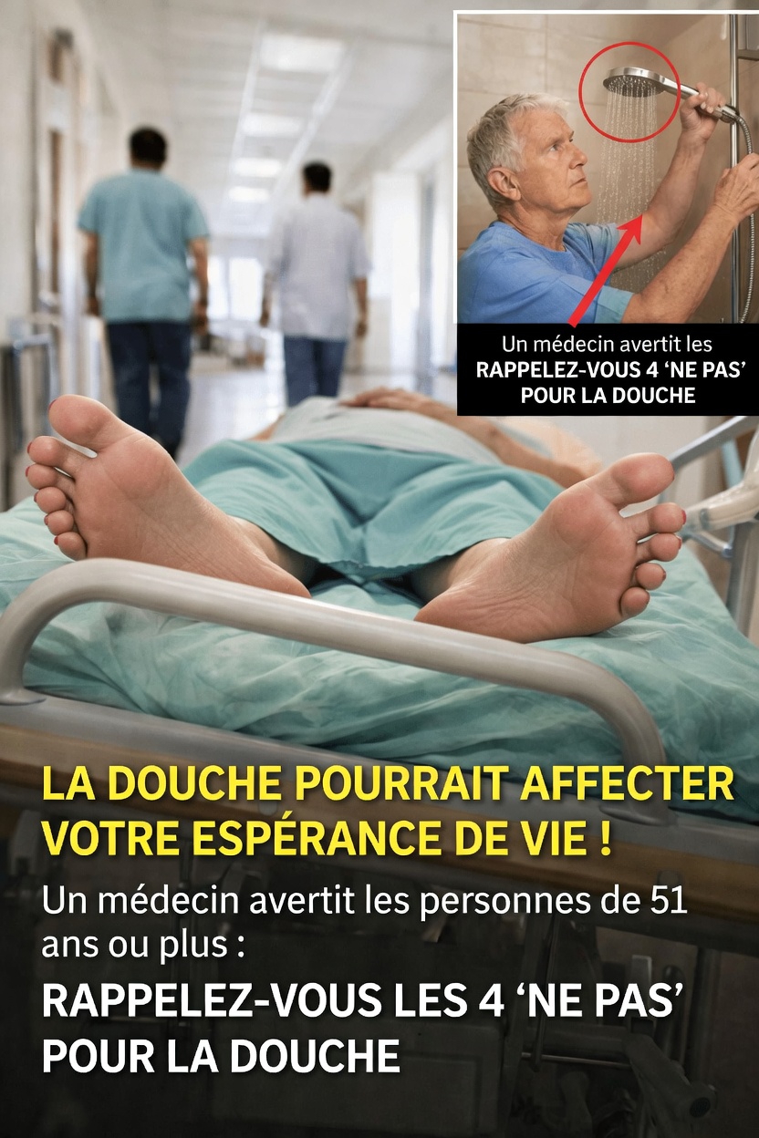 Se doucher après 50 ans est-il risqué ? 4 habitudes sous la douche à éviter pour se laver en toute sécurité