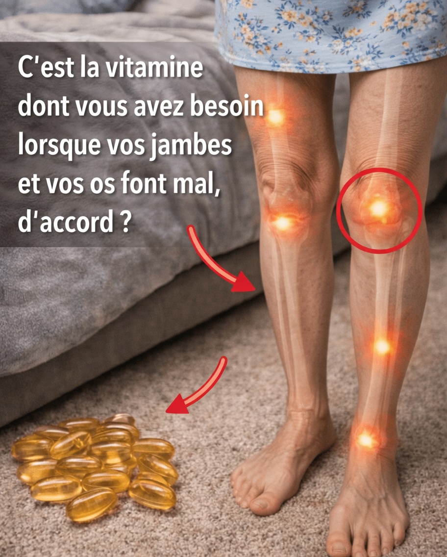 Un faible taux de vitamine D pourrait-il être lié à vos douleurs aux jambes et aux os ? Voici ce qu’il faut savoir