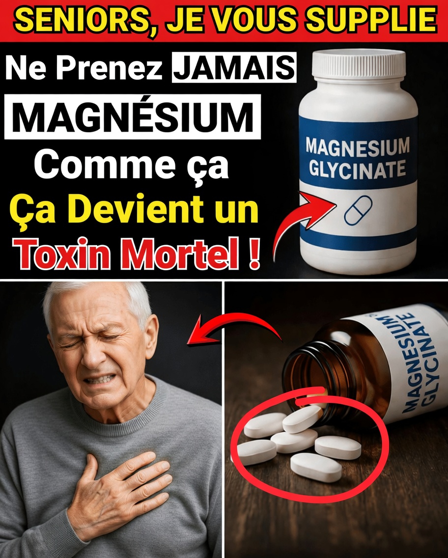 ARRÊTEZ de prendre du glycinate de magnésium IMMÉDIATEMENT si vous faites CETTE erreur