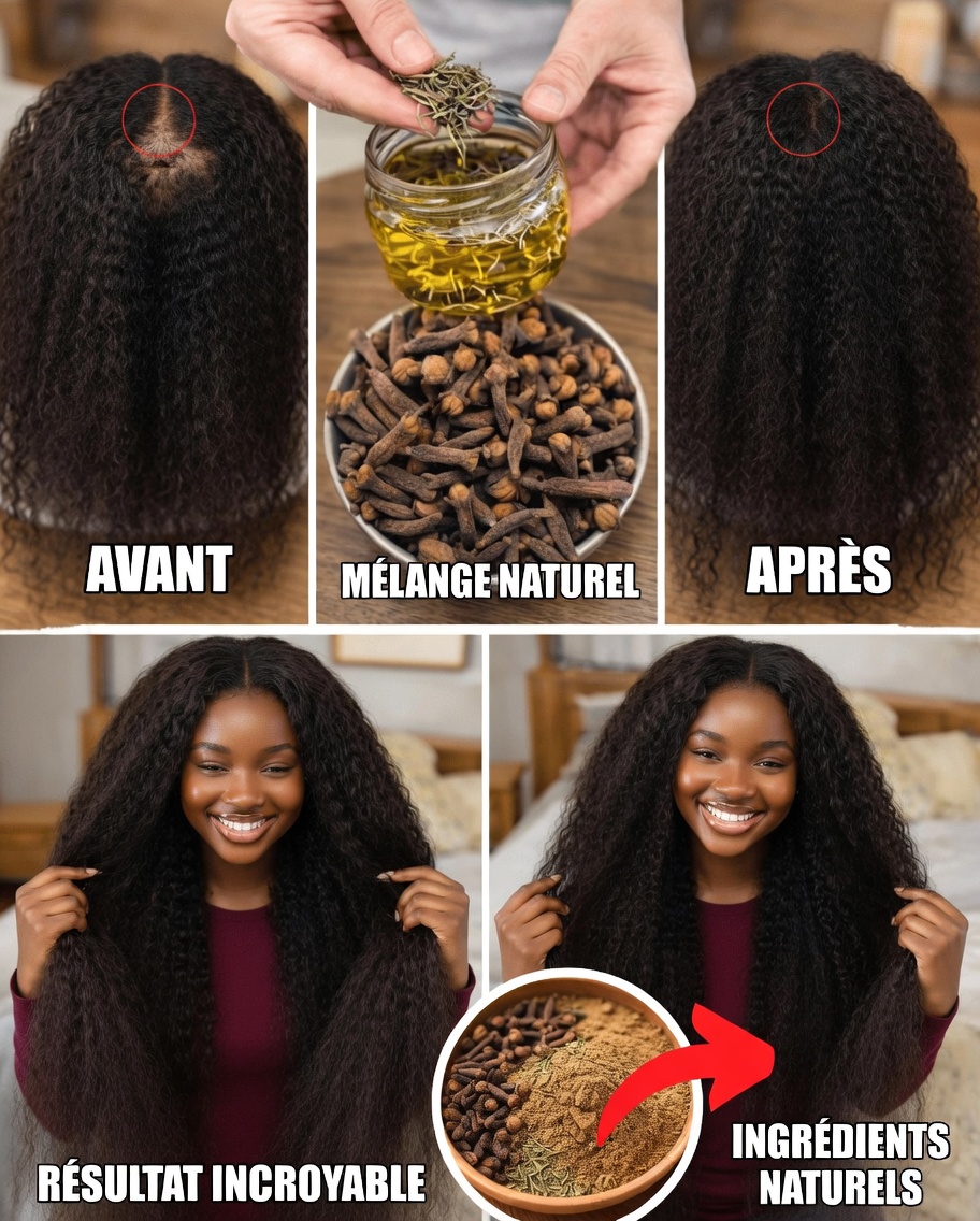 Le secret ancestral indien : clous de girofle + gingembre – le mélange simple qui pourrait accélérer la pousse des cheveux et lutter contre l’éclaircissement capillaire
