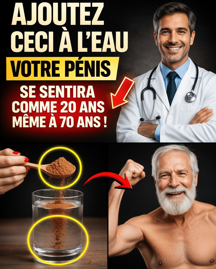 Ne buvez plus d’eau plate après 50 ans ! Ajoutez CE minéral pour une circulation sanguine incroyable