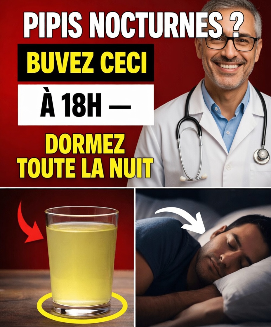 Un urologue révèle : buvez ceci à 18 h pour ne plus vous réveiller la nuit