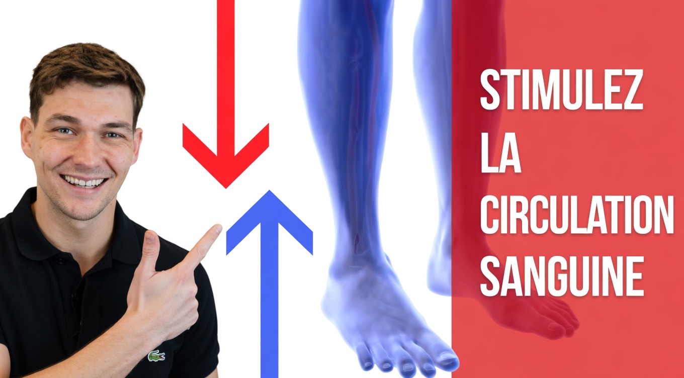 1 pratique simple pour augmenter la circulation sanguine dans les jambes et les pieds pour des pas quotidiens plus légers