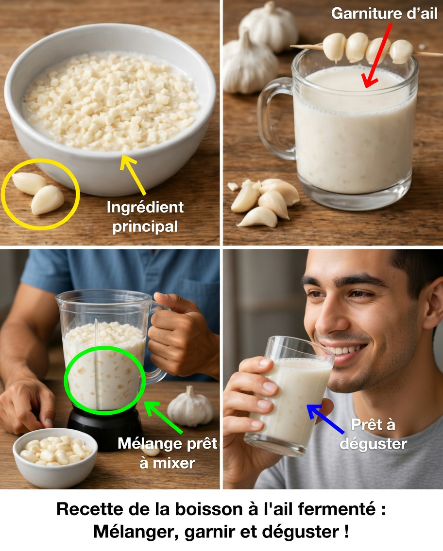 Faites bouillir de l’ail dans du lait et buvez-le d’un seul coup : pourquoi vous devriez commencer à le faire