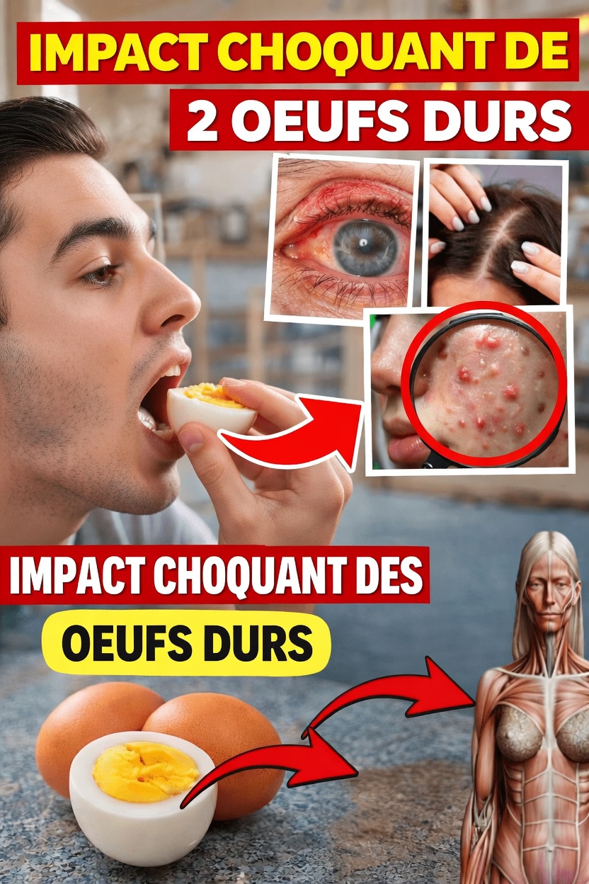 Que se passe-t-il dans votre corps lorsque vous mangez 2 œufs durs chaque matin : 10 bienfaits potentiels