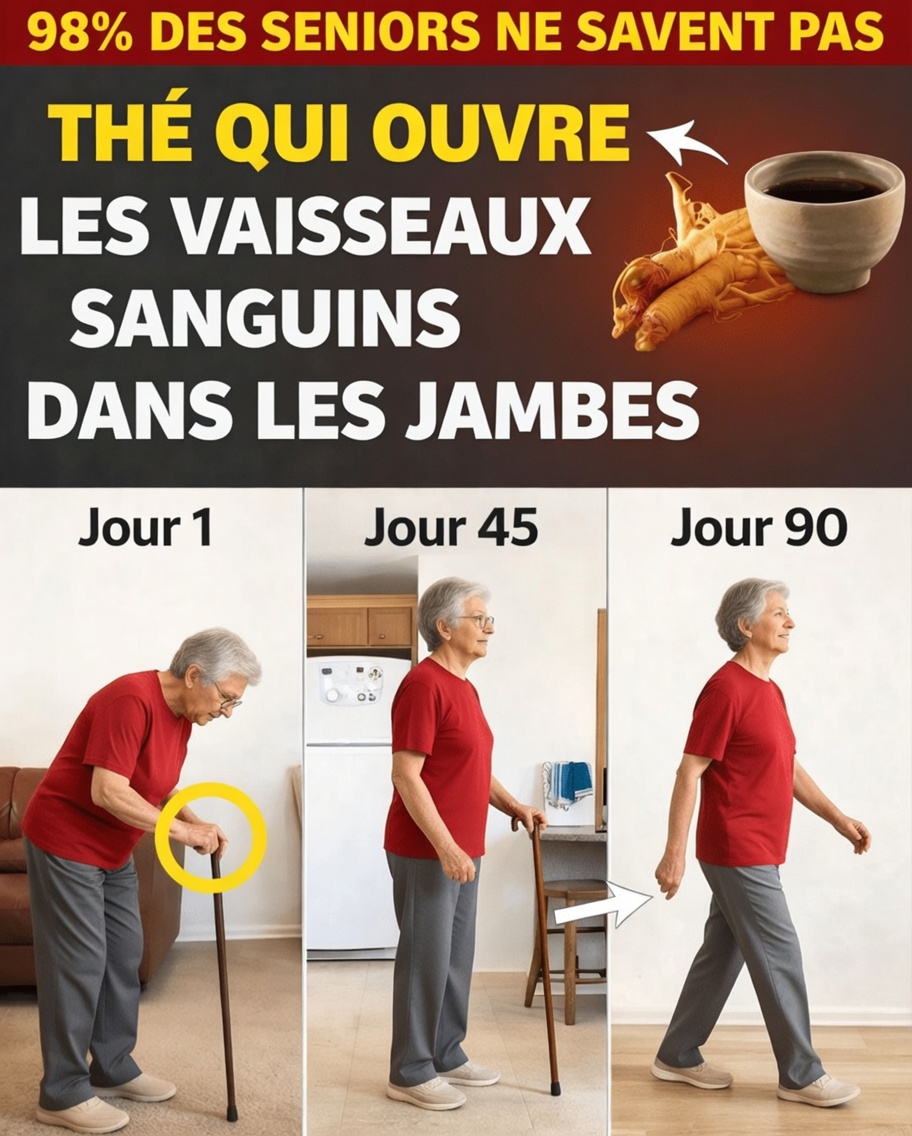Plus de 60 ans ? Buvez ces 3 thés pour soutenir votre force musculaire et marcher avec plus d’assurance chaque jour