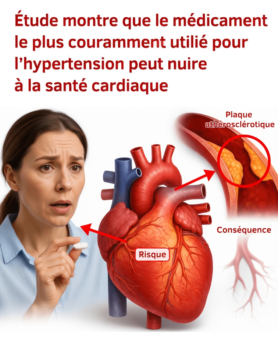 Le médicament contre l’hypertension le plus utilisé pourrait nuire à la santé cardiaque, selon une étude