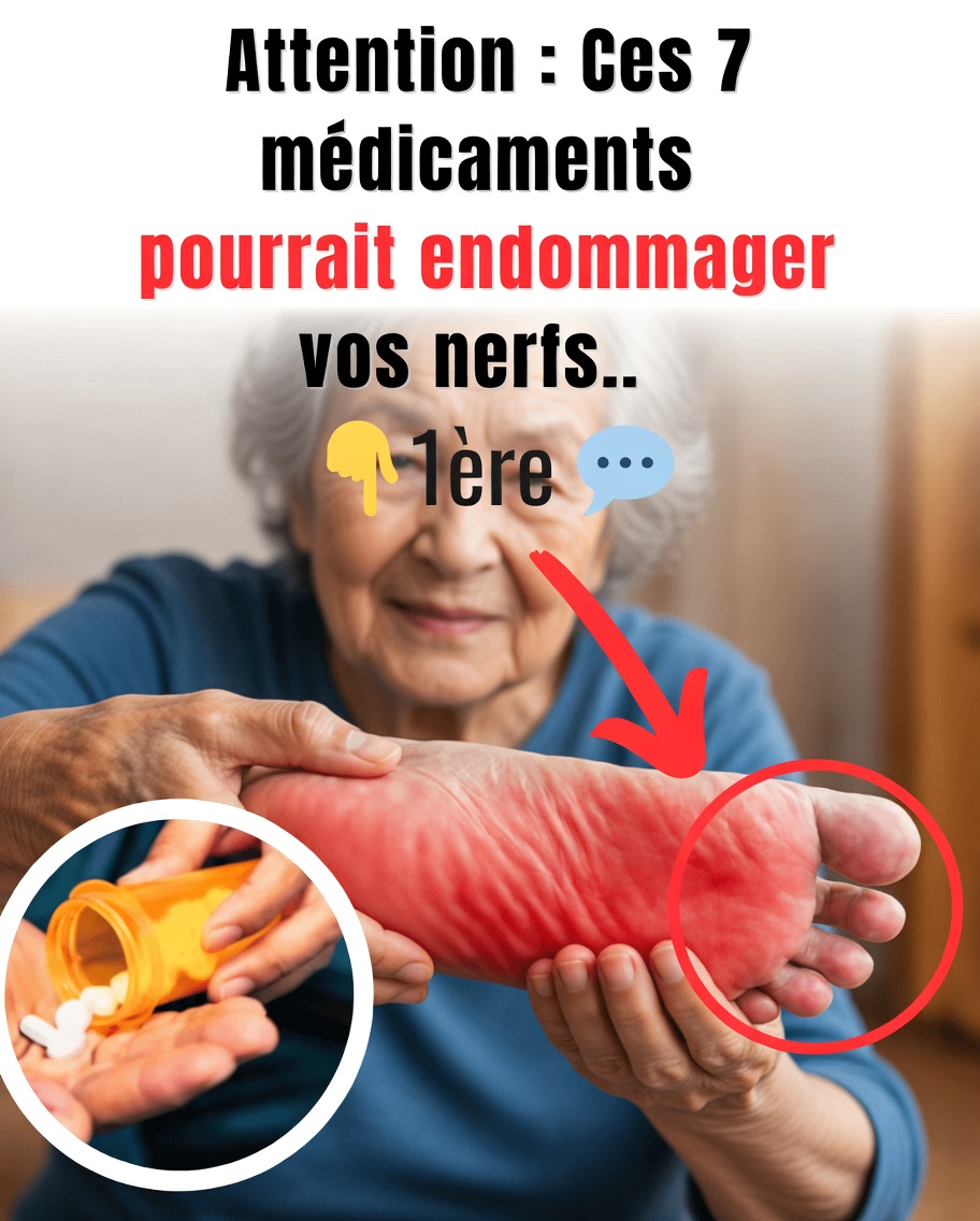 Attention ! 7 médicaments provoquant une neuropathie que vous devez connaître