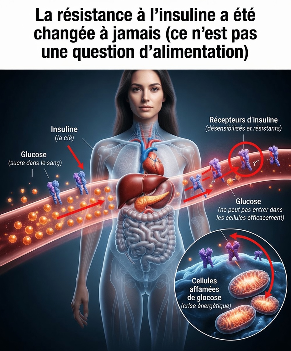 La résistance à l’insuline a changé pour toujours (il ne s’agit pas de l’alimentation)