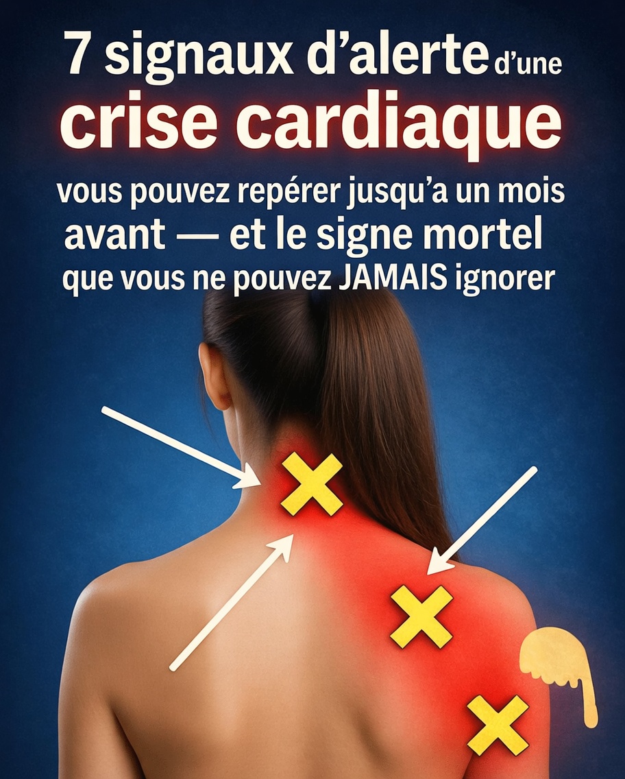 7 signes avant-coureurs d’une crise cardiaque que vous pouvez repérer jusqu’à un mois avant — et le signe mortel que vous ne devez jamais ignorer