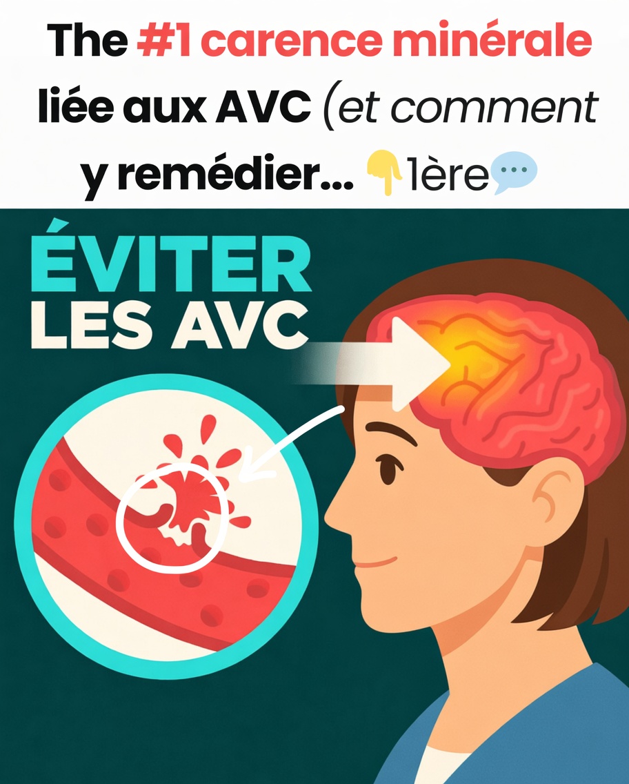 La carence minérale n°1 liée aux AVC (et comment y remédier)