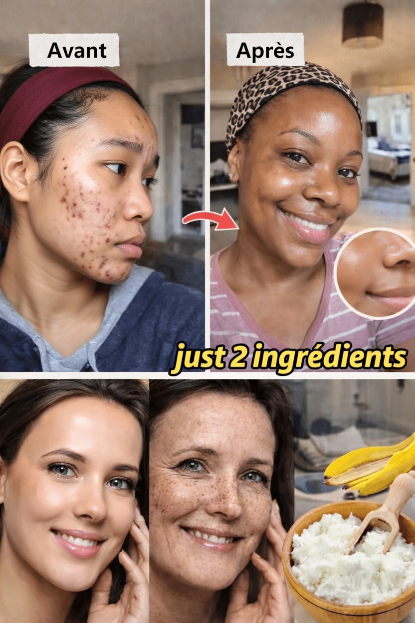 7 façons naturelles de lisser les ridules et de raviver l’éclat de la peau avec des peaux de banane