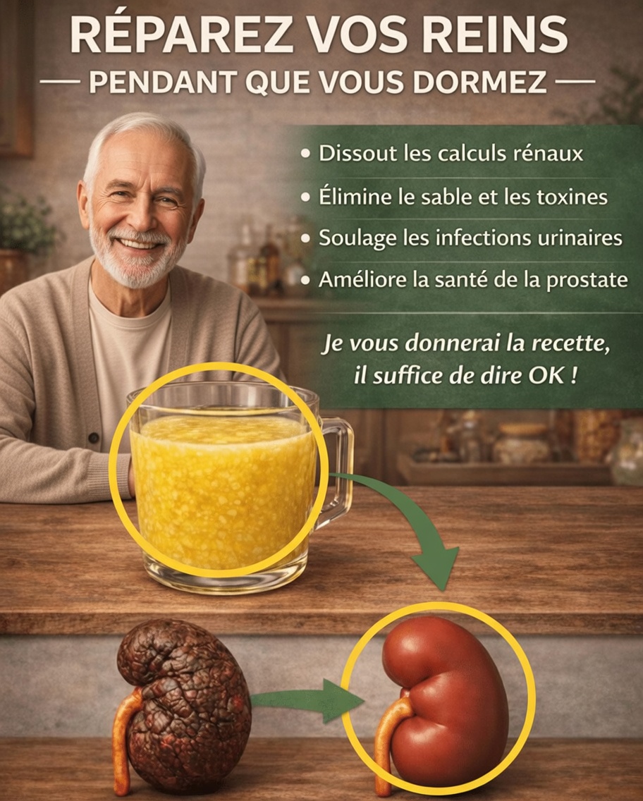 Soutenez la santé de vos reins pendant votre sommeil : découvrez la boisson naturelle pour les reins dont tout le monde parle