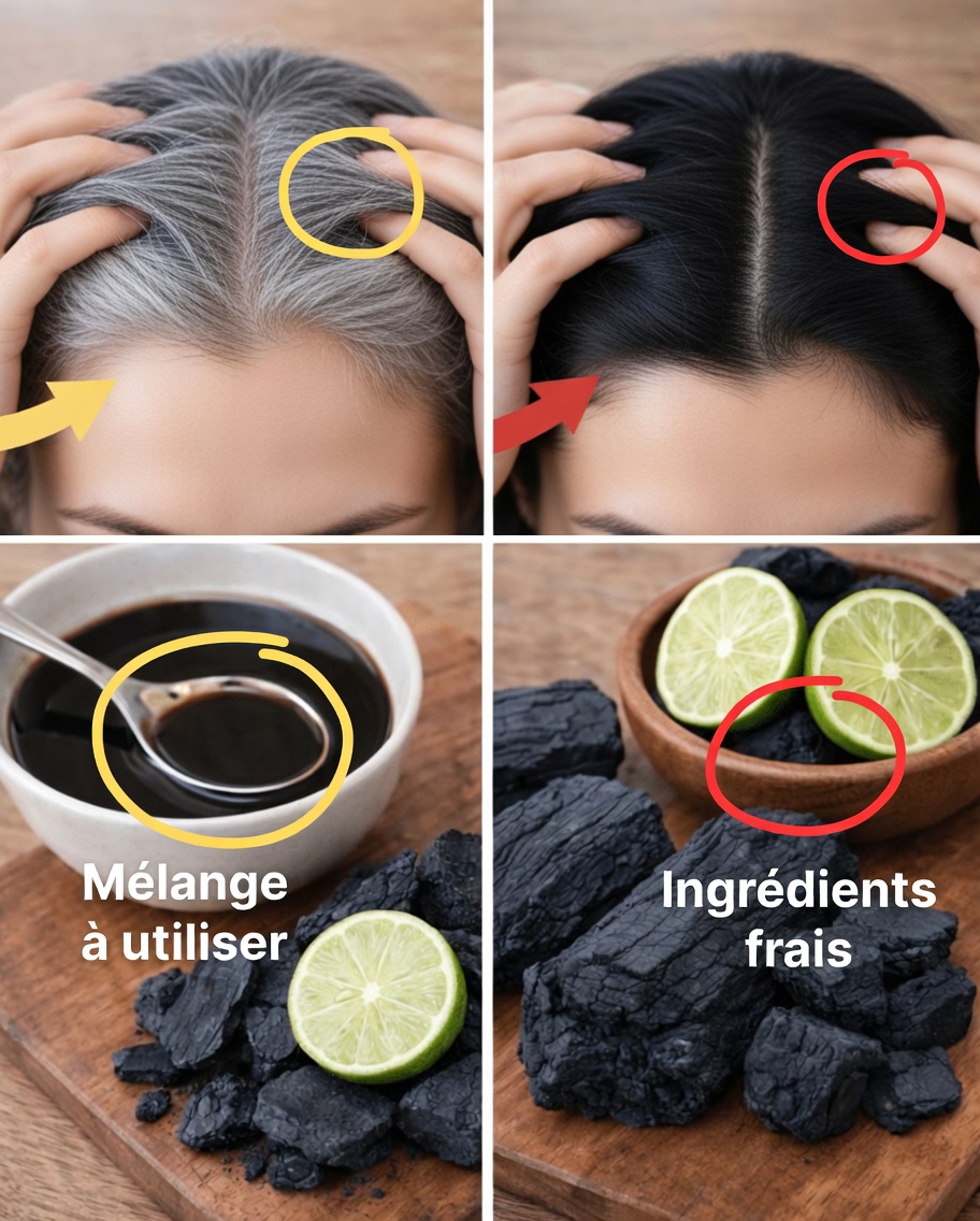 Explorer une approche naturelle de l’apparition des cheveux gris avec du charbon actif et du citron vert