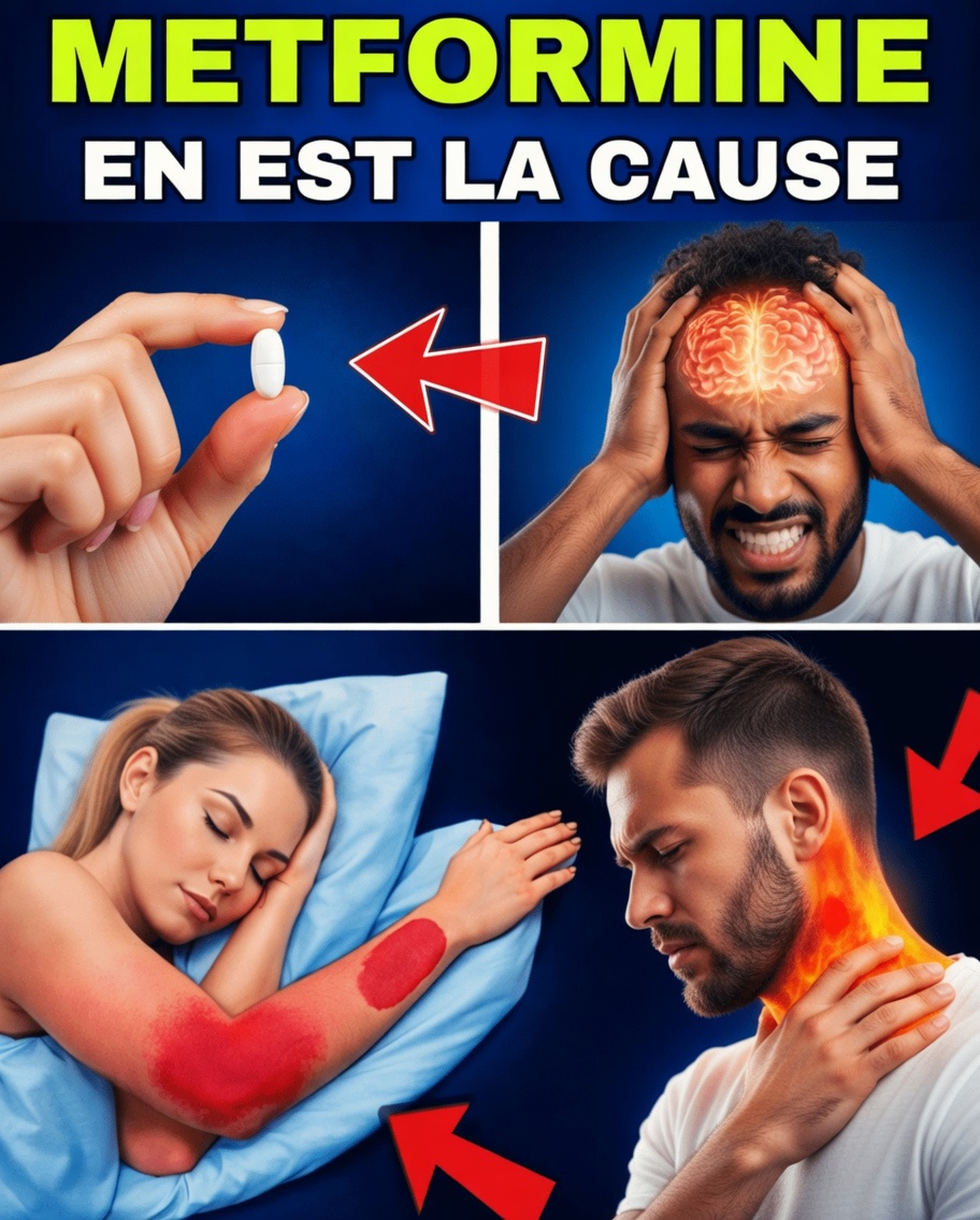 10 effets secondaires inattendus de la metformine que peu de patients s’attendent à remarquer après un usage à long terme
