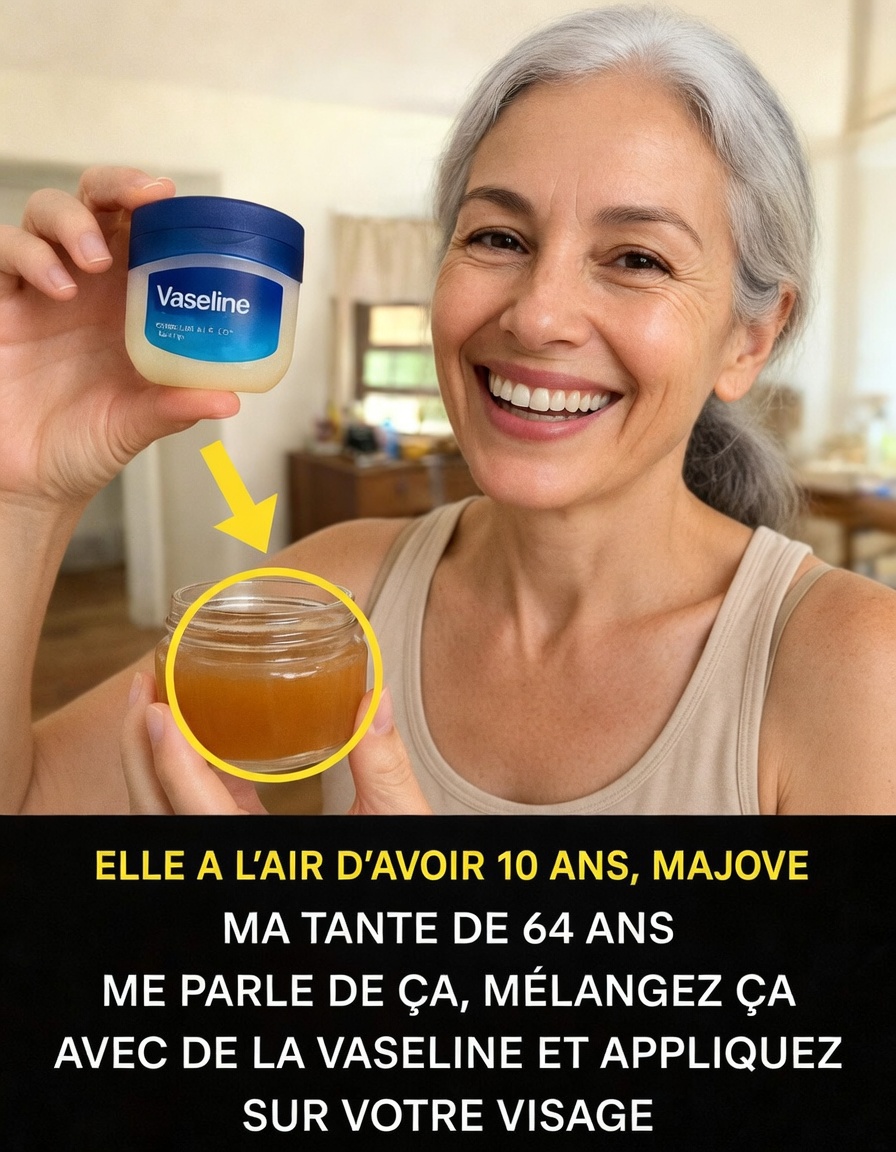 L’astuce à la Vaseline pour paraître 10 ans plus jeune