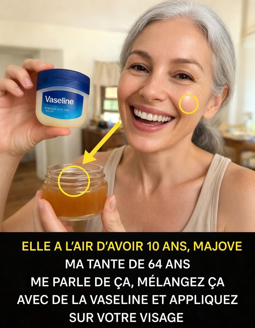 L’astuce à la vaseline pour paraître 10 ans plus jeune