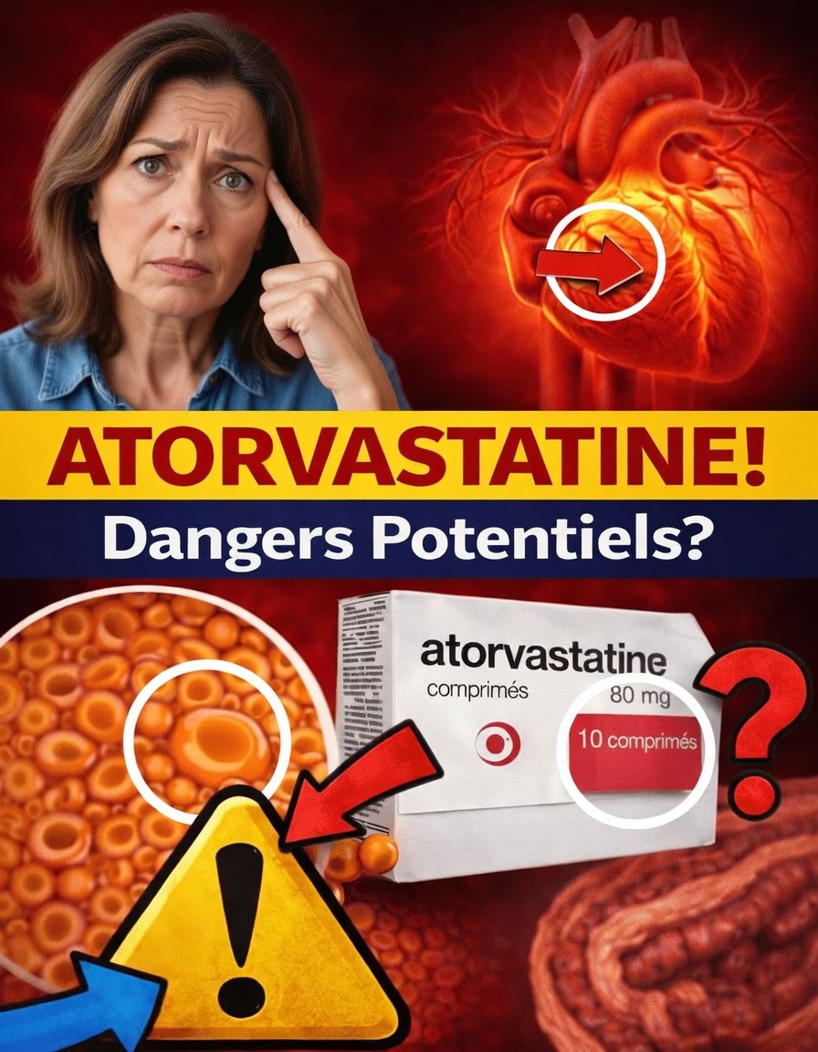 Vous prenez de l’atorvastatine ? 15 effets secondaires cachés que vous ne connaissez peut-être pas