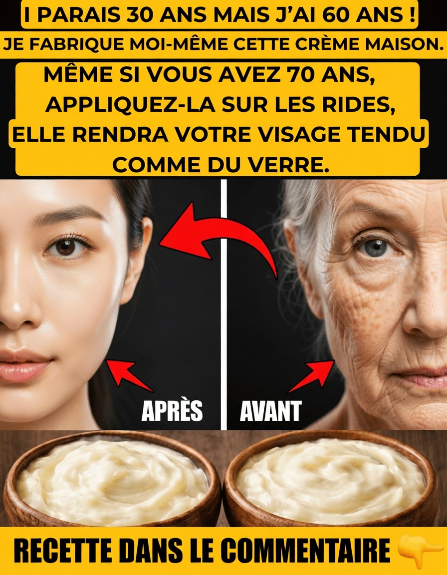 Crème au bicarbonate de soude pour la nuit ? Le doux rituel fait maison que beaucoup utilisent pour une peau plus lisse et plus lumineuse