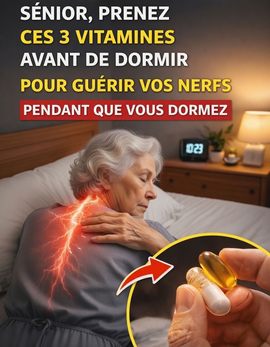 Plus de 60 ans ? Ces 3 vitamines peuvent renforcer vos jambes RAPIDEMENT