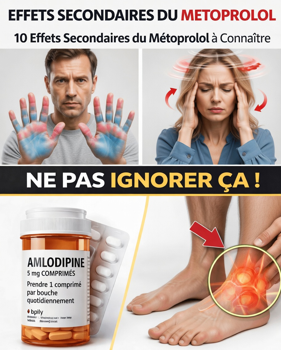 Les 10 effets secondaires du métoprolol que votre médecin PRIE pour que vous ne découvriez pas