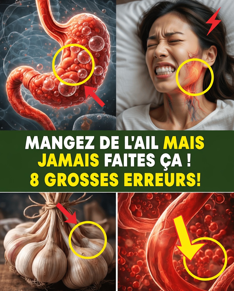 Mangez de l’ail pour une meilleure santé, mais ne faites jamais ceci : 8 erreurs courantes à éviter absolument