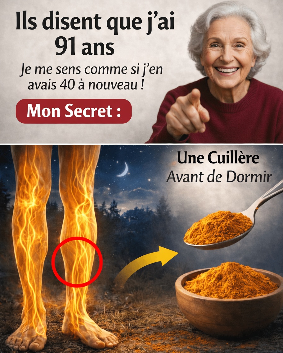 Pour les seniors : mangez ceci avant de vous coucher pour favoriser la circulation sanguine et améliorer la circulation dans vos jambes et vos pieds (jusqu’à 24 heures)