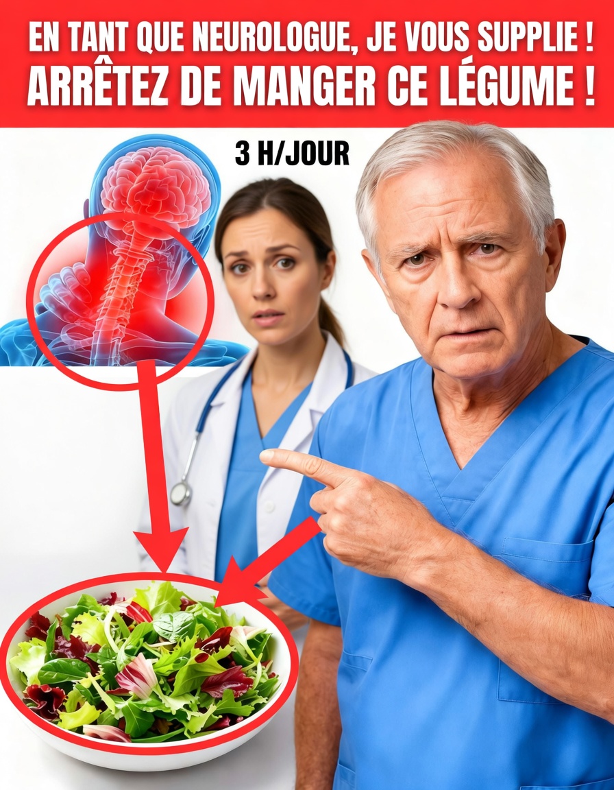 En tant que neurologue, cela me laisse sans voix : le « innocent » légume qui peut augmenter le risque d’AVC la nuit (et comment le consommer judicieusement après 60 ans)