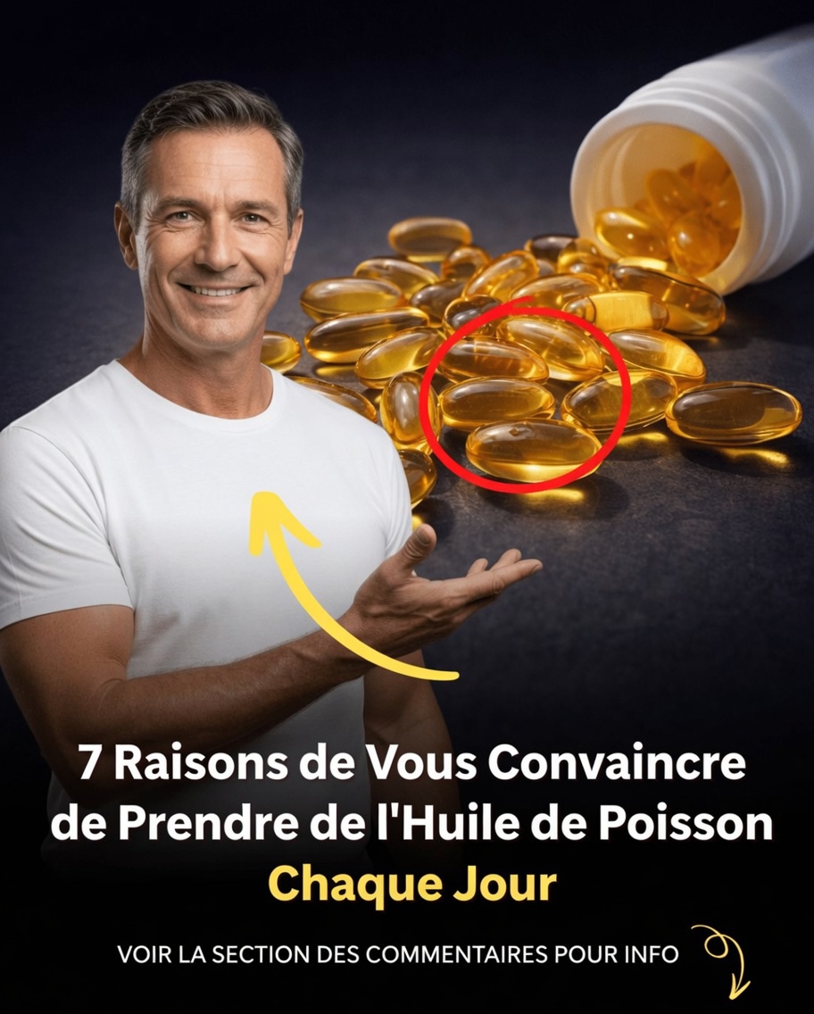 7 façons dont l’huile de poisson peut soutenir votre corps lorsqu’elle est prise quotidiennement – ce que beaucoup remarquent