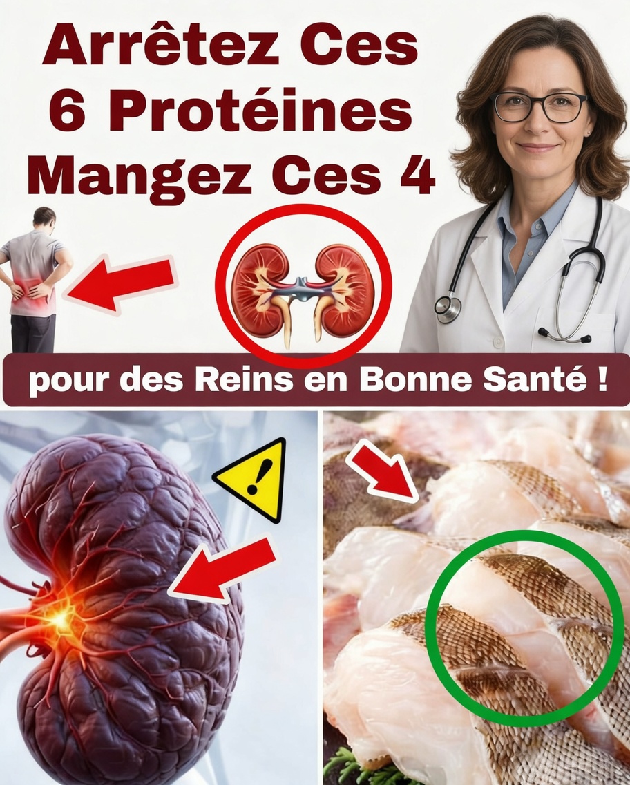Personnes âgées ayant des problèmes rénaux : découvrez 6 protéines à limiter et 4 options plus sûres