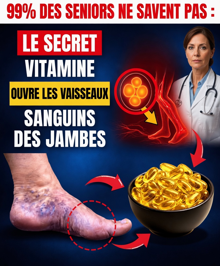 Les 3 meilleures vitamines pour STOPPER les crampes et restaurer la force des jambes chez les seniors : renforcez vos jambes !