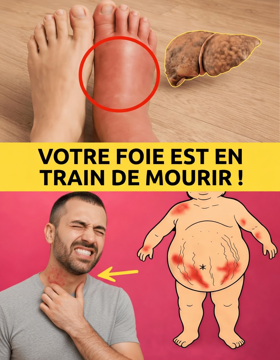 12 Signes au Niveau des Pieds Qui Peuvent Révéler des Problèmes de Foie – Ce Que Vos Pieds Essaient de Vous Dire