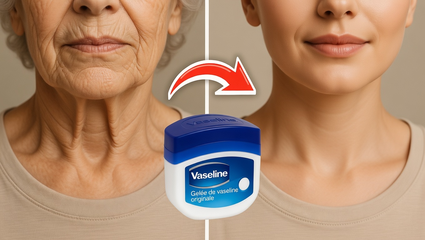 10 façons astucieuses pour les femmes de plus de 40 ans d’utiliser la vaseline contre les rides pour favoriser une peau plus lisse et mieux hydratée (Vous l’appliquez mal !)