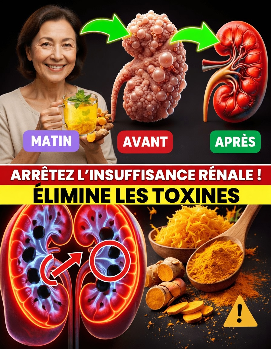 Épice n°1 pour nettoyer instantanément vos reins et éliminer rapidement les toxines | Celle dont les seniors ne cessent de parler
