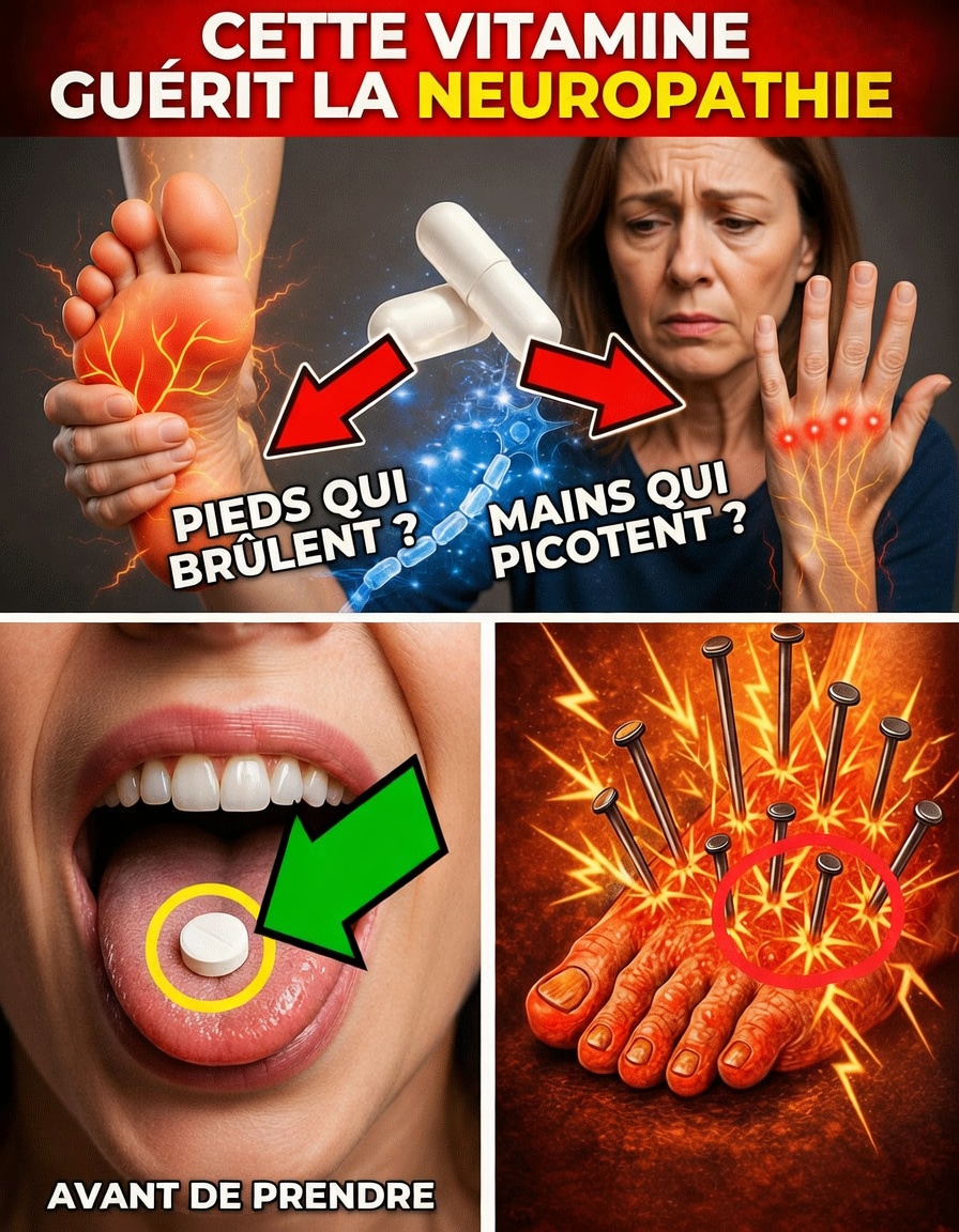 Les seniors sous le choc : cette vitamine pourrait « guérir » les picotements nerveux !