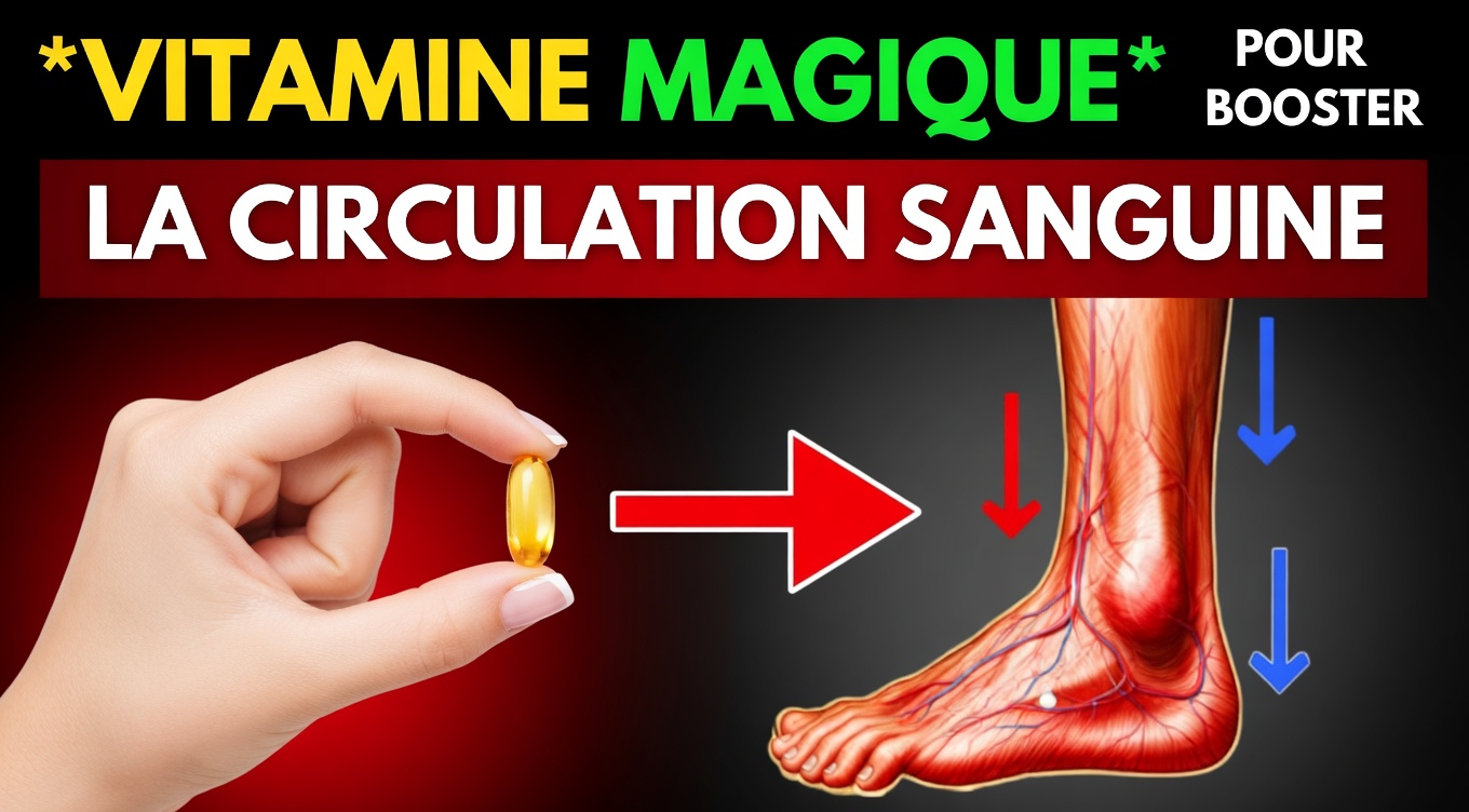 Seniors : la vitamine n° 1 pour la circulation sanguine dans vos jambes et vos pieds après 50 ans