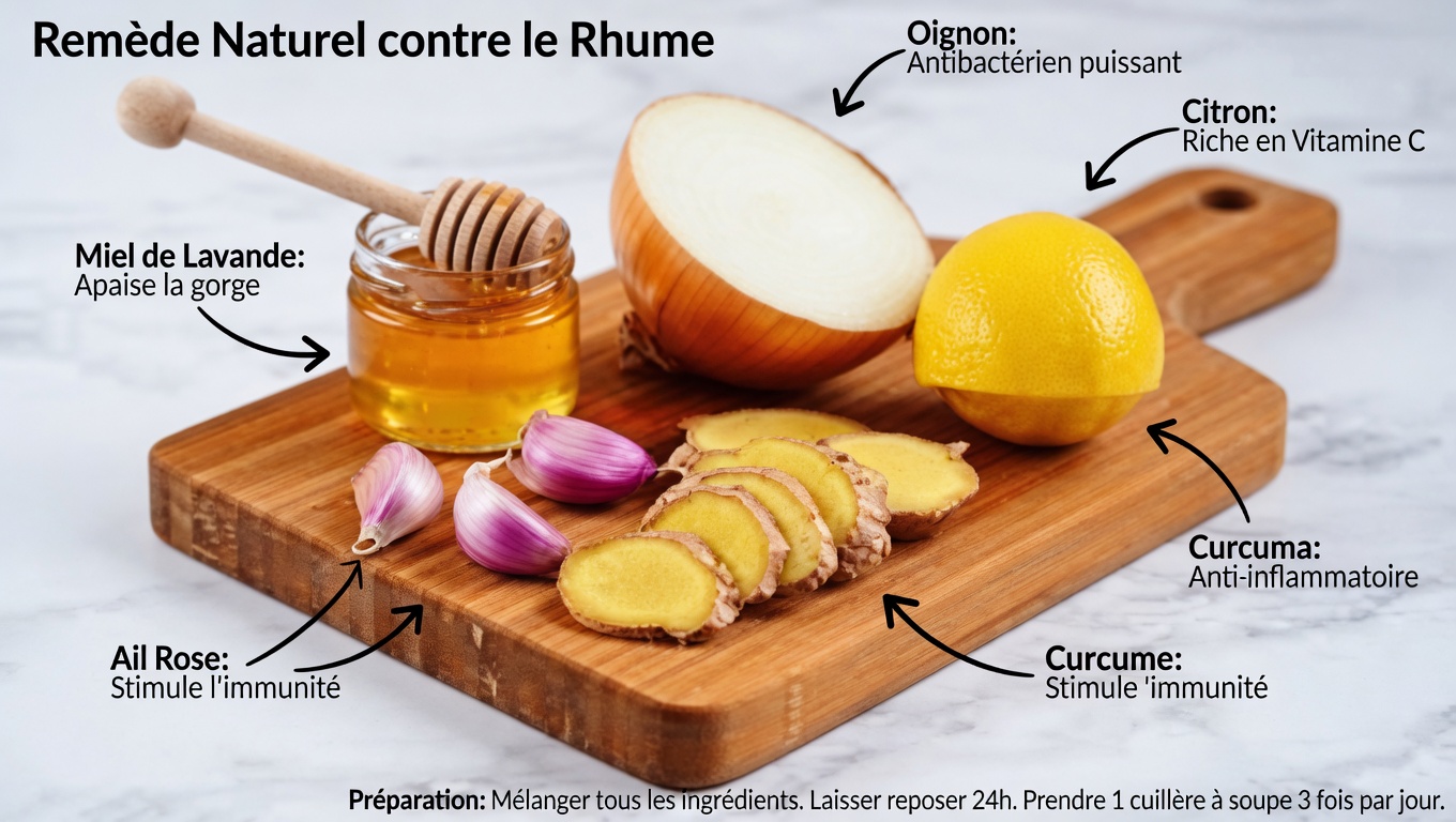 Moyens naturels pour dégager les voies respiratoires et renforcer le système immunitaire