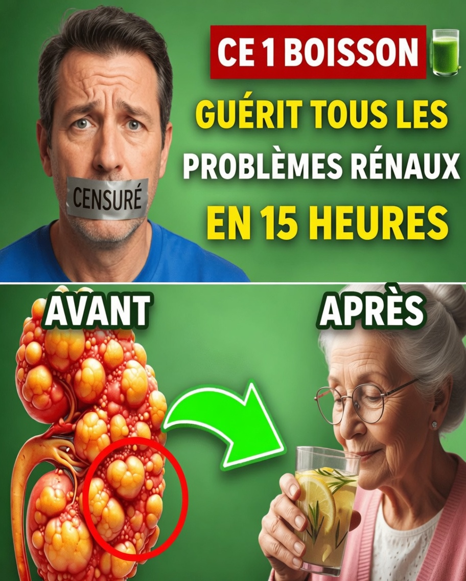 7 boissons rafraîchissantes qui peuvent soutenir en douceur la détoxification et la santé des reins après 40 ans