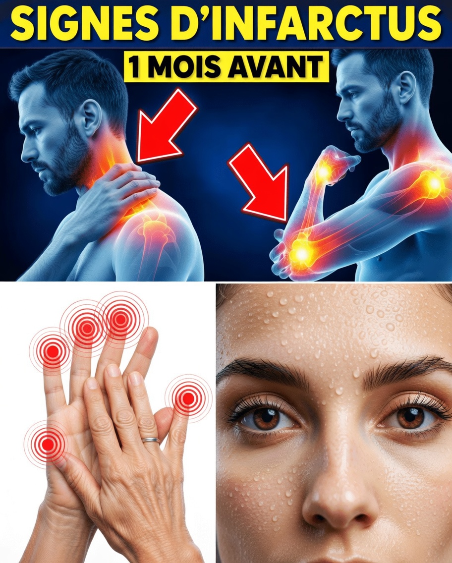 7 signes avant-coureurs subtils que votre corps peut envoyer jusqu’à un mois avant une crise cardiaque