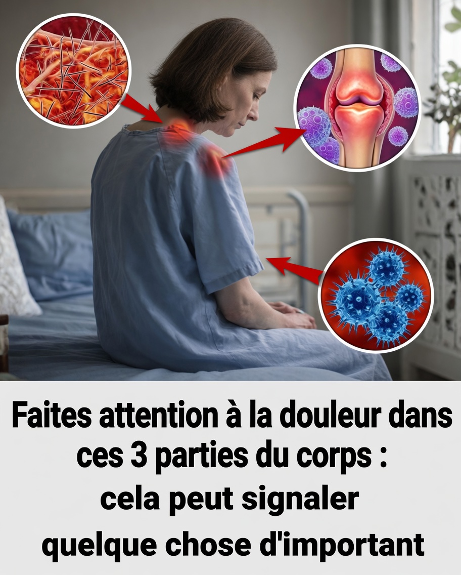 Découvrez ce que la douleur persistante à la tête, à la poitrine ou à l’abdomen peut révéler sur votre corps
