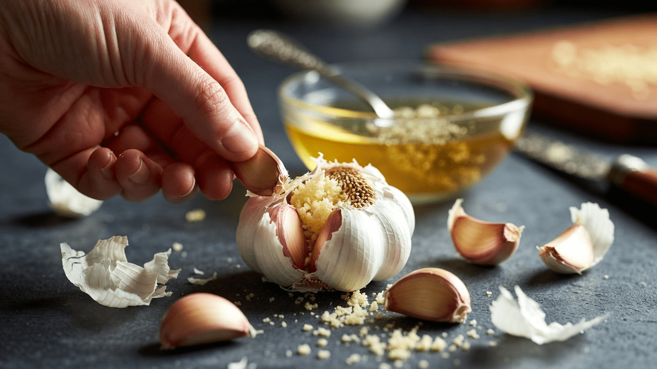 Rituel simple « Épice d’ongle » à base d’ail qui pourrait favoriser naturellement des ongles de pieds plus sains