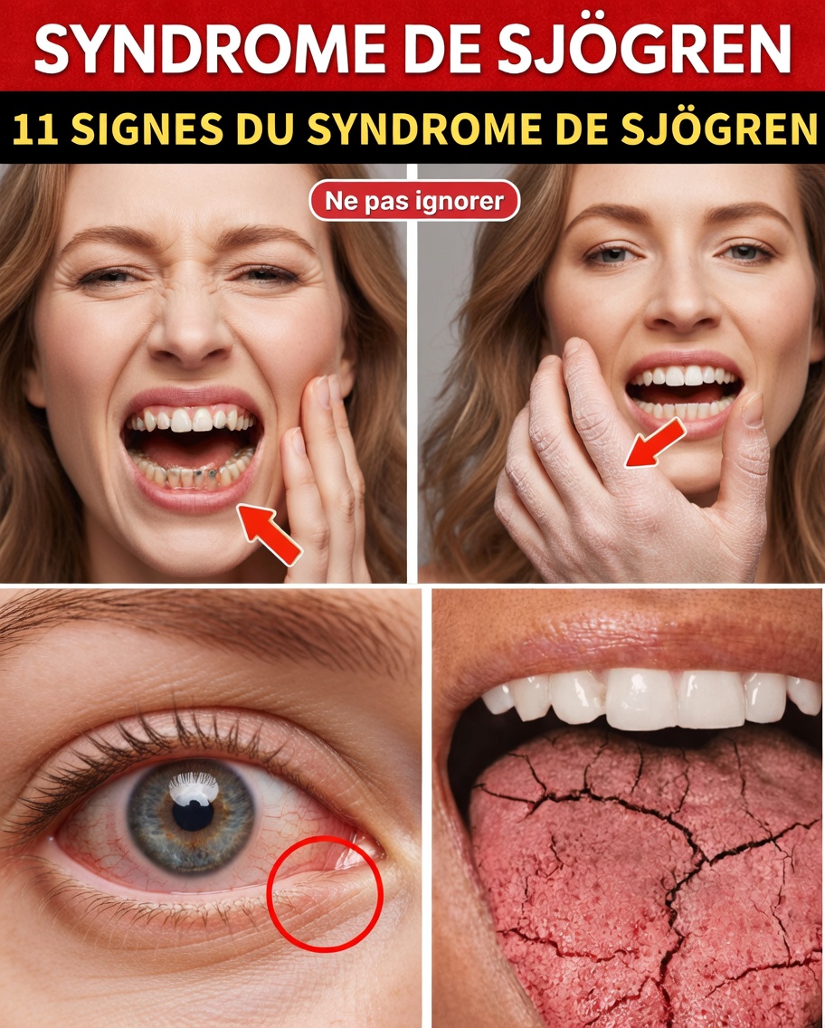 Votre corps crie : 8 symptômes du syndrome de Sjögren que vous devez connaître dès maintenant !