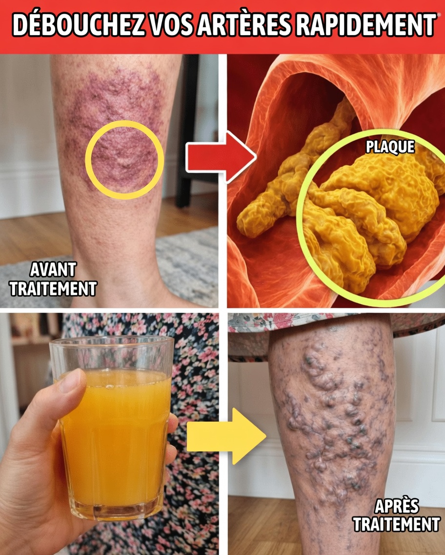Découvrez comment ce verre matinal de boisson au curcuma peut soutenir la santé de vos artères et favoriser une meilleure circulation sanguine naturellement
