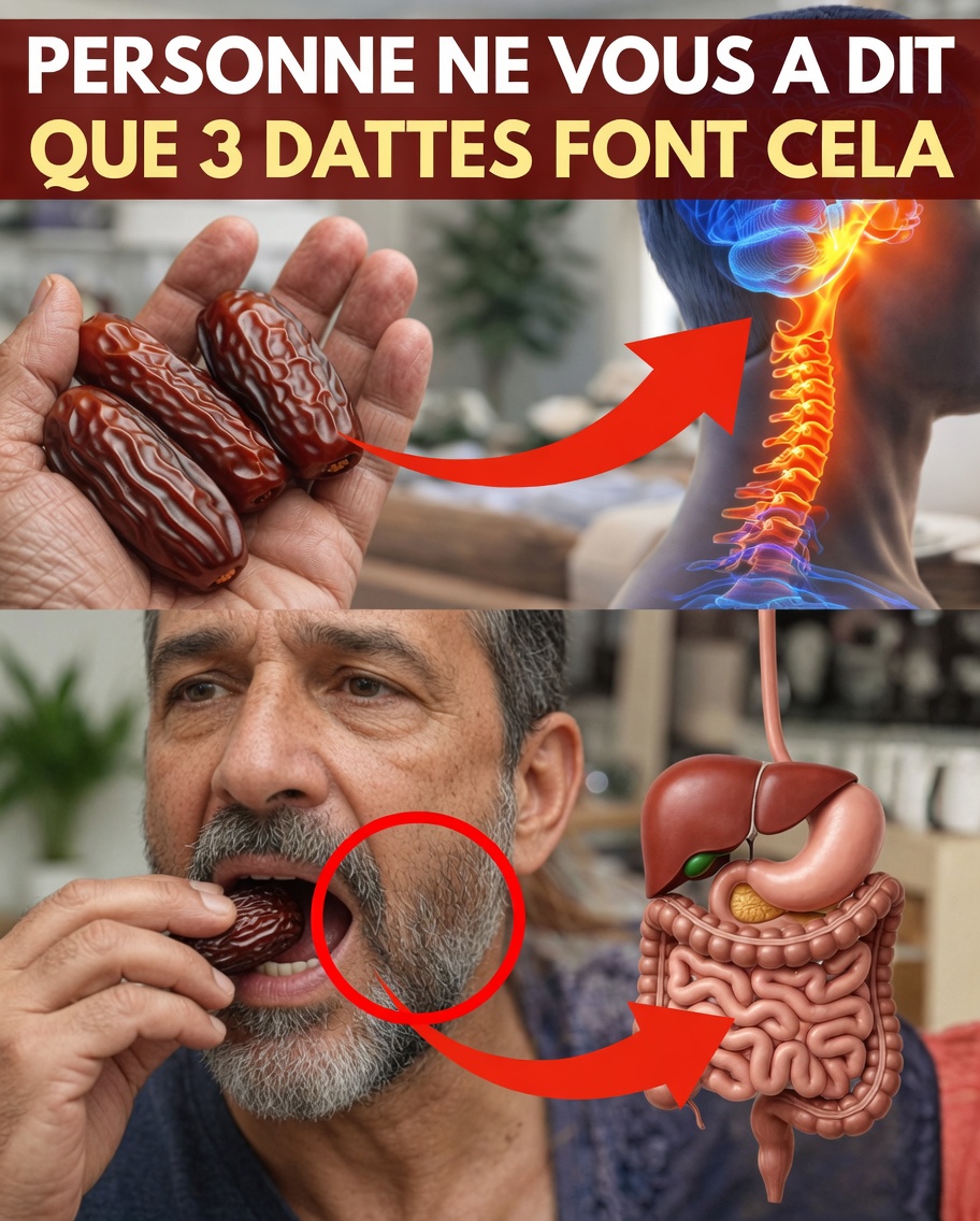 Ce que manger 3 dattes par jour peut faire pour la santé de votre cerveau et vos niveaux d’énergie : des informations étayées par la science