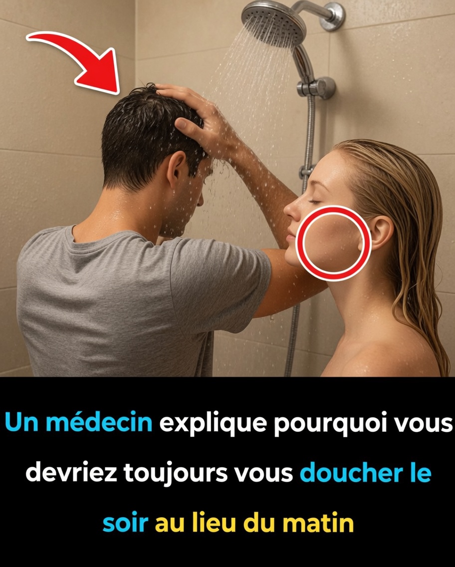 Pourquoi se doucher avant de se coucher pourrait être meilleur pour votre santé que le matin