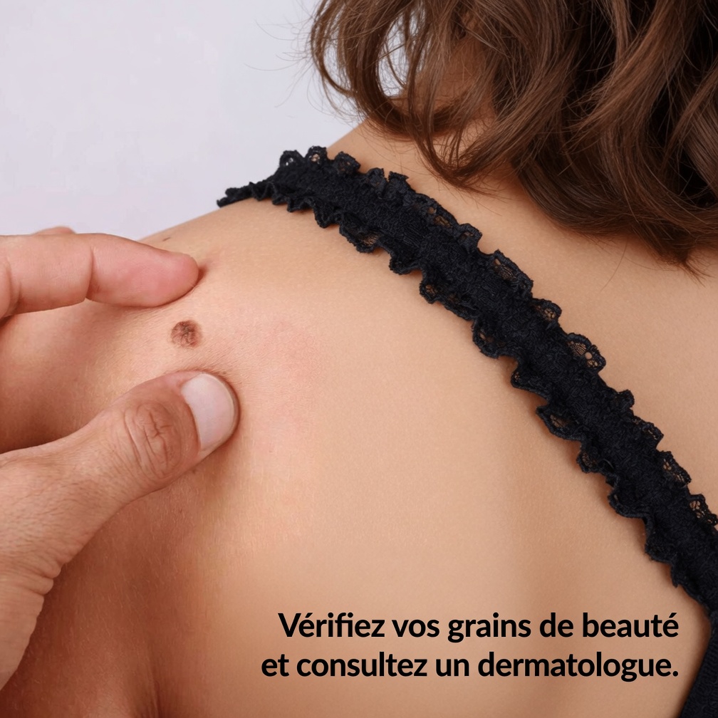 Si vous remarquez de petits morceaux de peau sur votre cou ou vos aisselles, voici ce que cela peut signifier